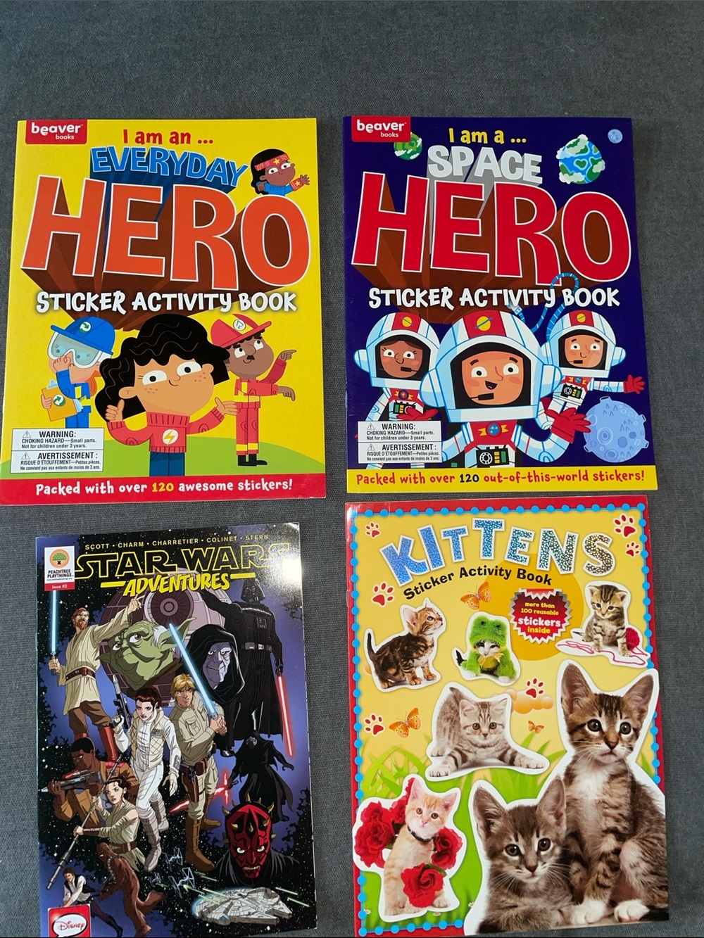 Kids activity books
